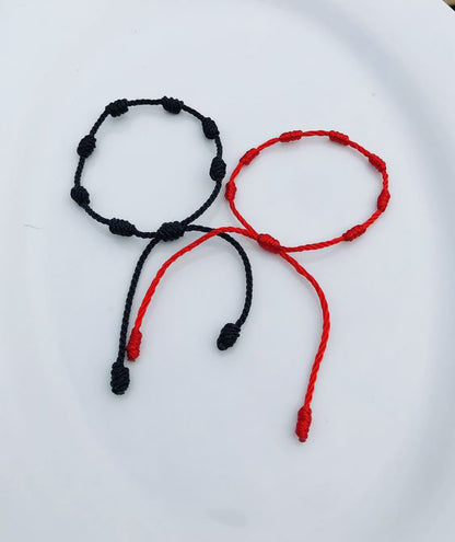 Duo Baraka 7 Nœuds – Noir & Rouge